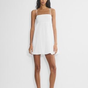 Sunday Best White Mini Dress